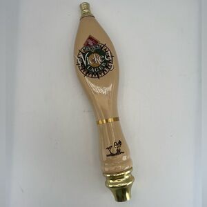 Pete's Wicked Lager Pub Bar Beer Porcelain Keg Tap Handle San Antonio Texas